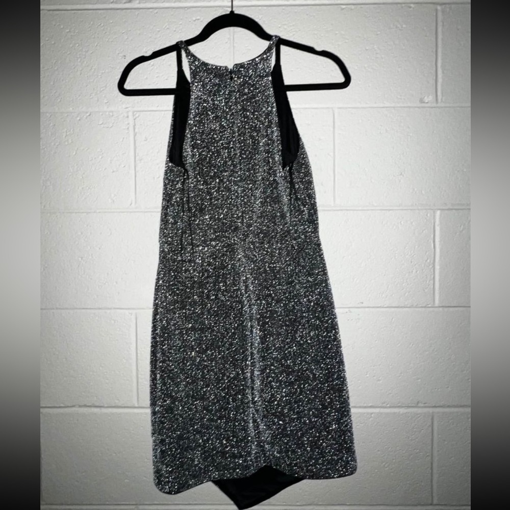Express Silver Cocktail Dress